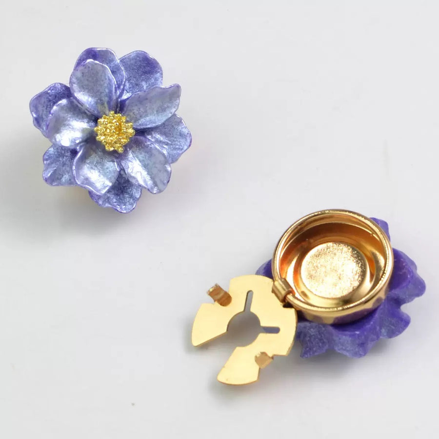 Camellia Shirt-Button Covers 2