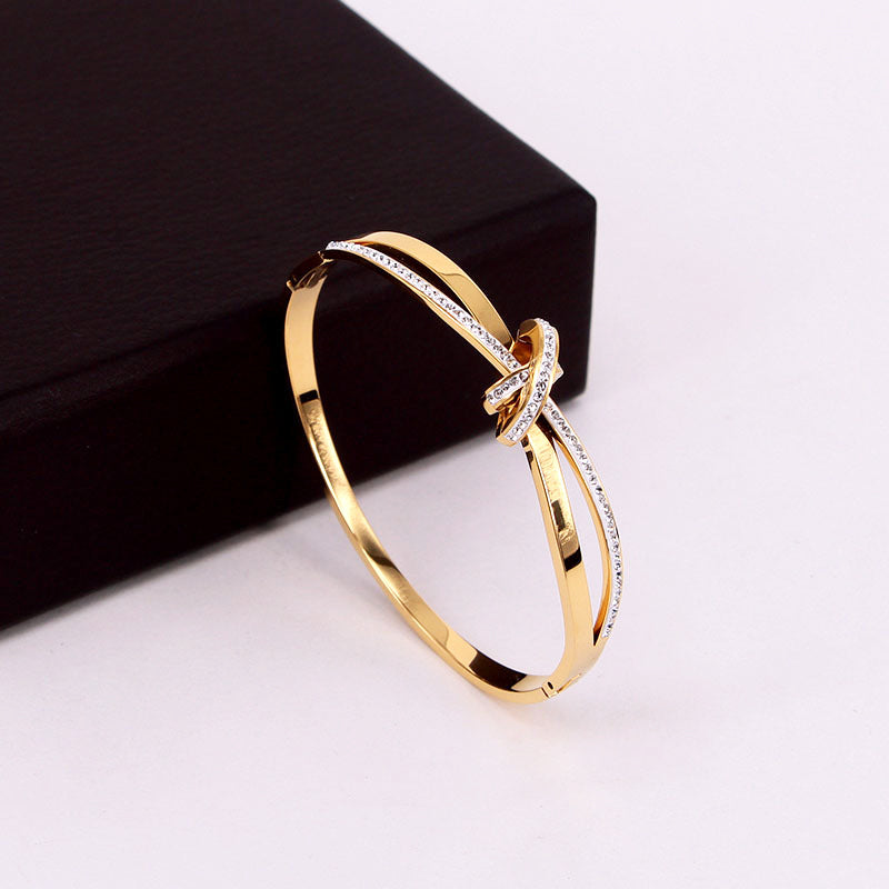 Bowknot Rhinestone Bracelet 7