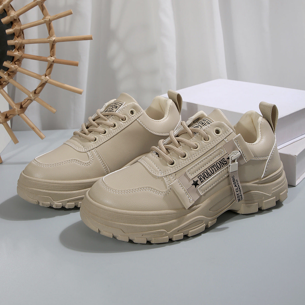 Side-Zip Thick-Sole Sneaker 5