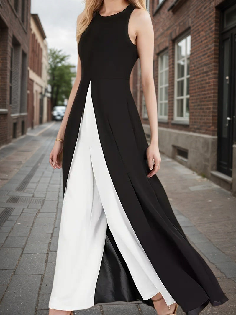 Black and White Jumpsuit 1