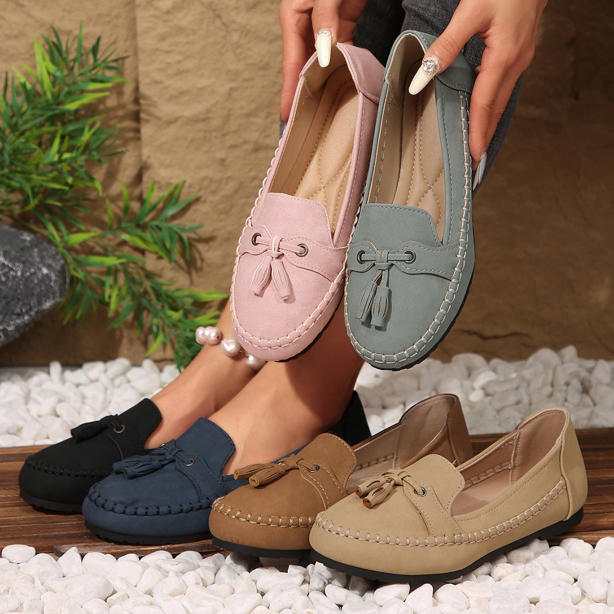 Tassel loafer colorways