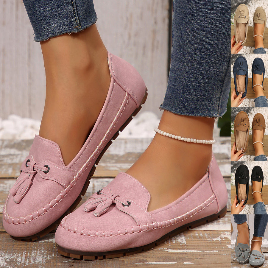 Tassel Suede Loafer 1