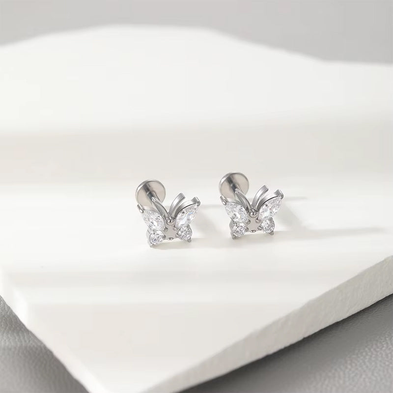 Marquise Butterfly Studs 3