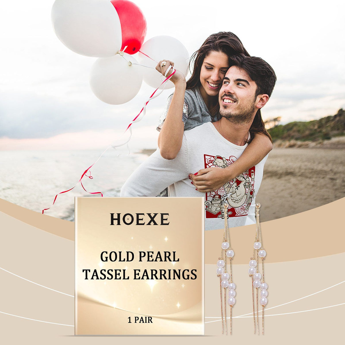 Pearl Tassel Earrings 3