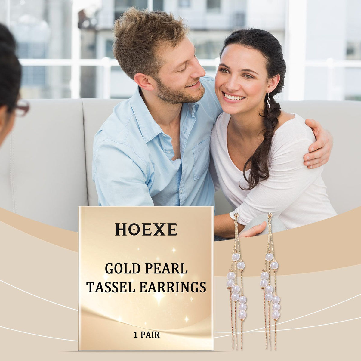 Pearl Tassel Earrings 4