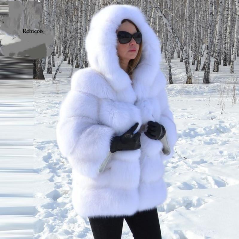 Yellow Bubble-Tier Faux Fur Coat 3