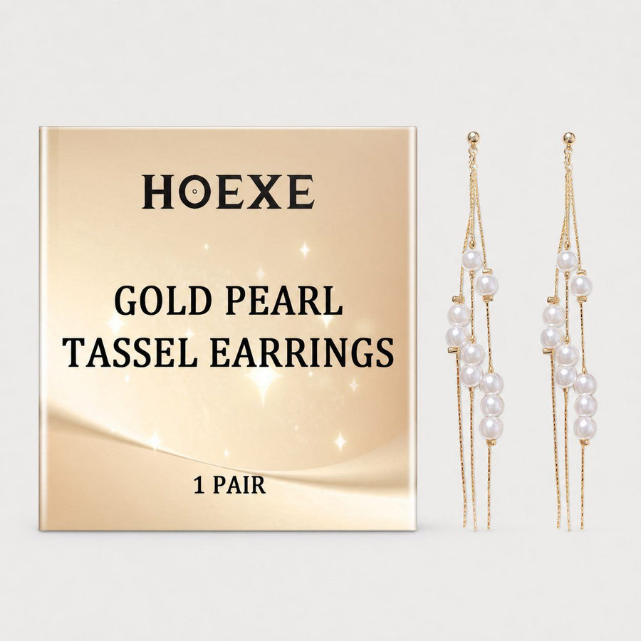Pearl Tassel Earrings 1