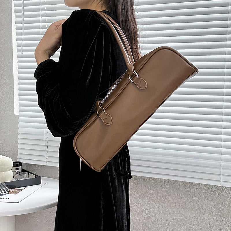 Chestnut Baton Shoulder Bag 1